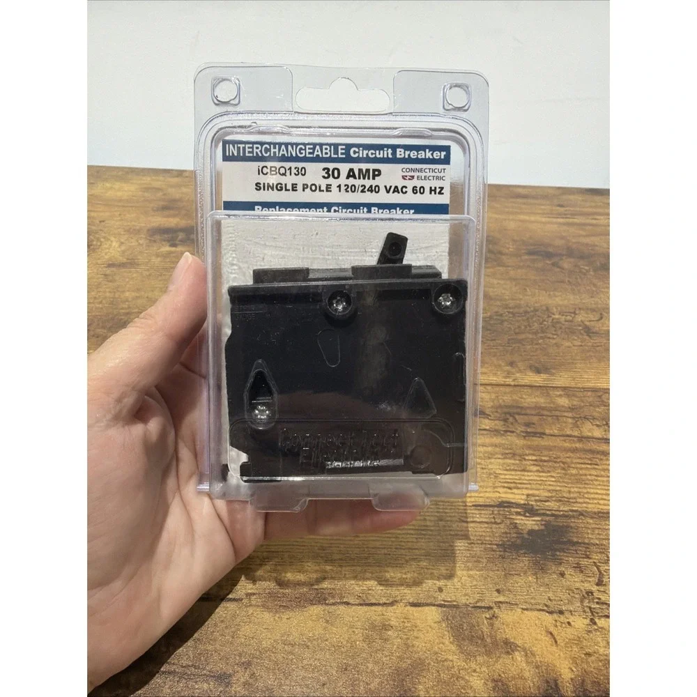 Connecticut Electric ICBQ-130 Circuit Breaker 30 Amp Single Pole 120/240 VAC New